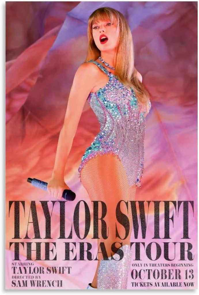 Taylor Poster Swift The Eras Tour 2023 Poster