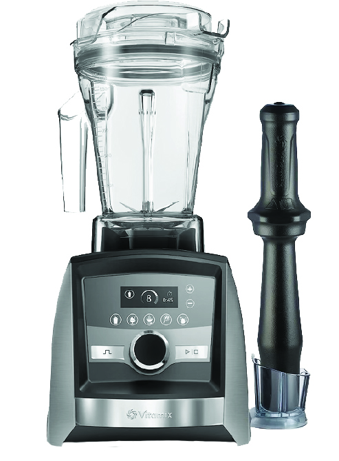 Vitamix A3500 Ascent Series Smart Blender
$869.99
VITAMIX blender with five program settings, touchscreen controls, variable speed, and wireless connectivity. Programmable timer for precise blending.