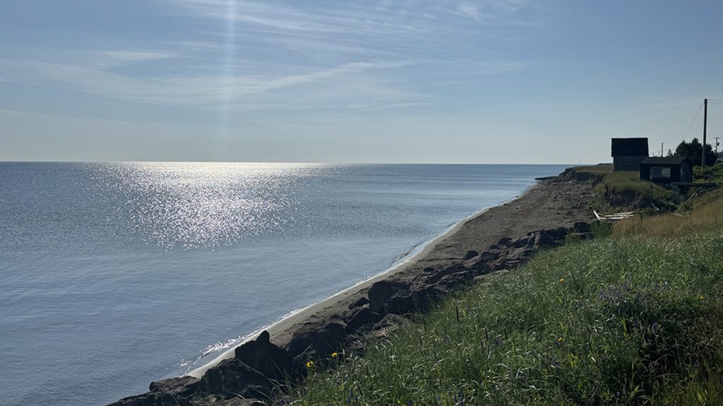 Cocagne Cap Beach new brunswick eastern coast canada H+M