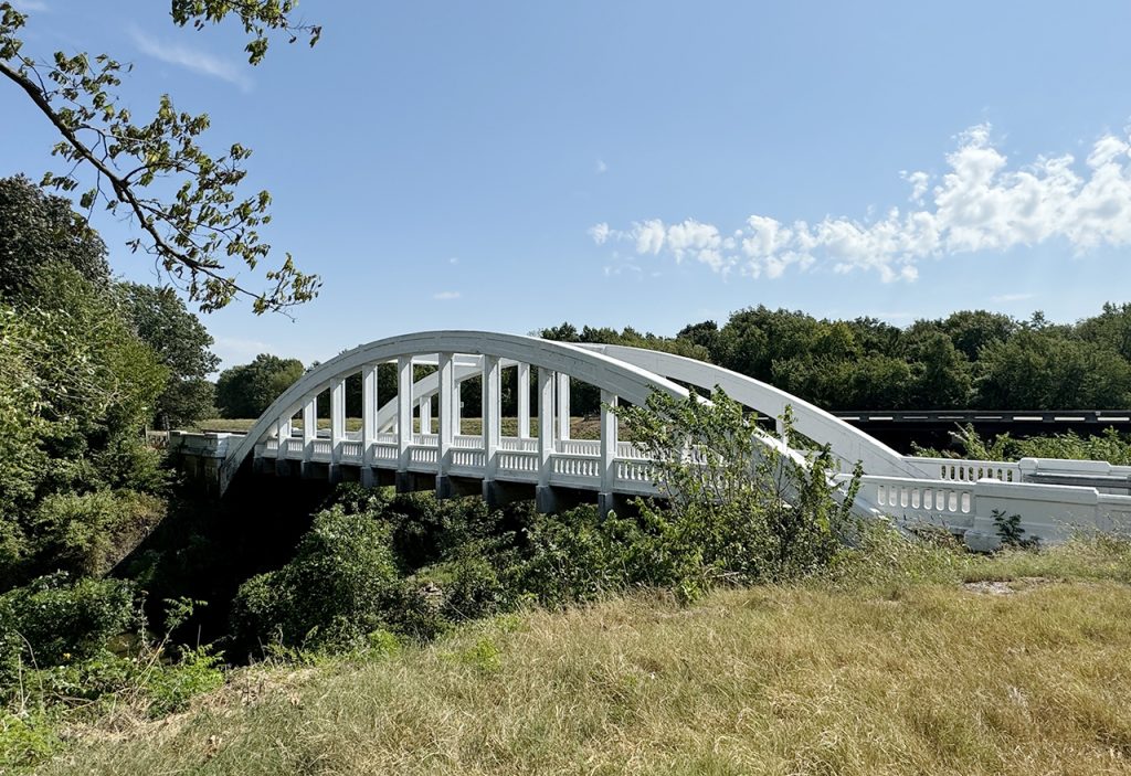 Marsh Arch Bridge 13 Miles of Route 66 in Kansas